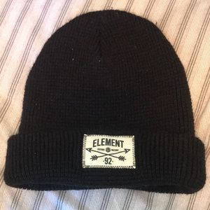 Element black beanie